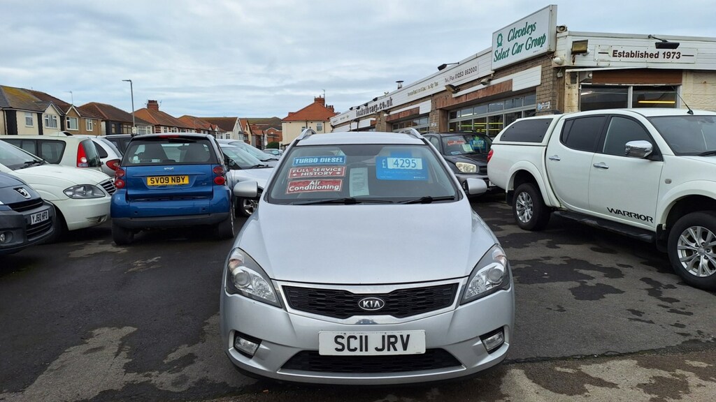 Kia Ceed Estate 2 1.6 Crdi Ecodynamics 5-Door From Silver