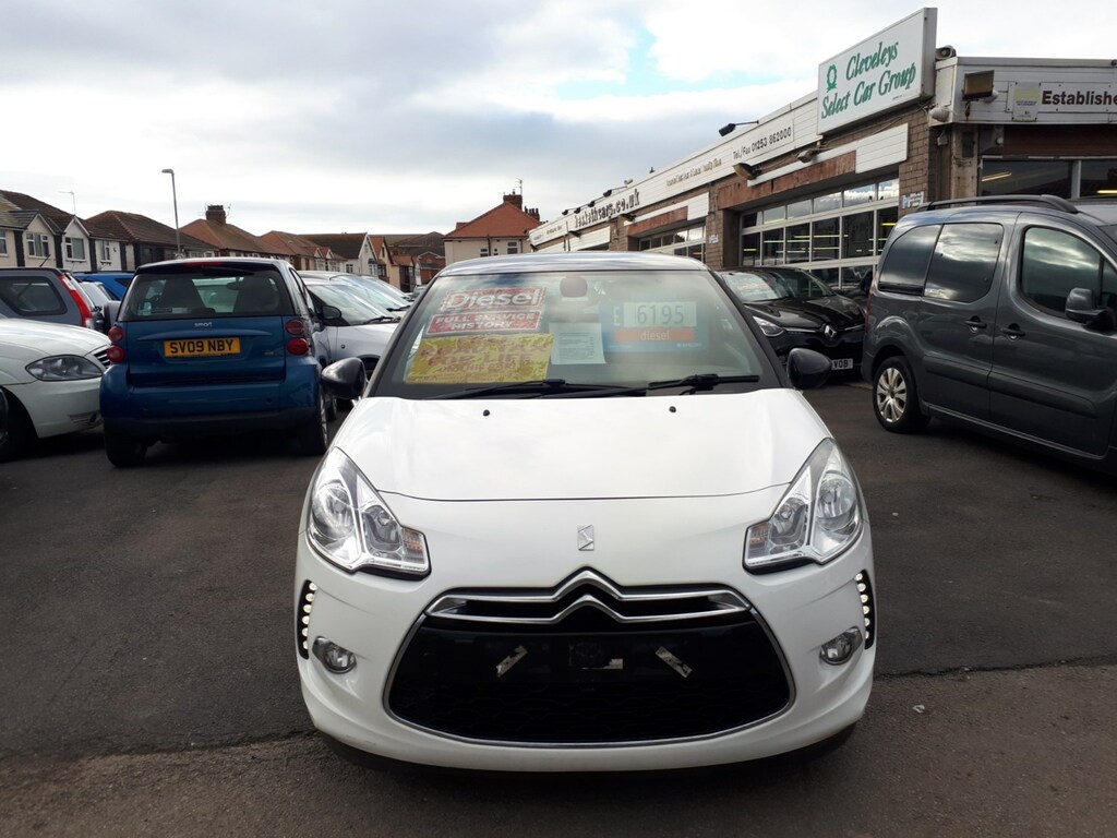 Citroen DS3 1.6 E-hdi Airdream Dstyle Plus 3-Door From White