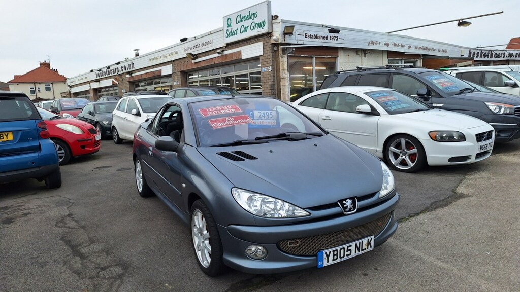 Peugeot 206 CC Cc 1.6 Allure Hardtop Convertible From 1,695 Re Grey #3