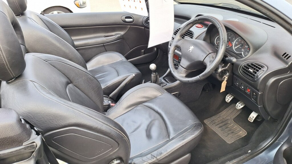 Peugeot 206 CC Cc 1.6 Allure Hardtop Convertible From 1,695 Re Grey #6