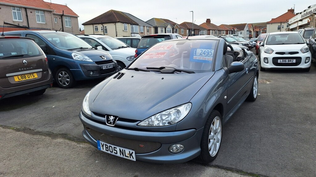Peugeot 206 CC Cc 1.6 Allure Hardtop Convertible From 1,695 Re Grey #2
