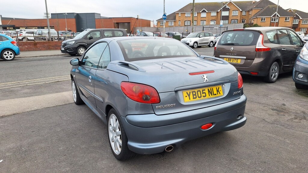Peugeot 206 CC Cc 1.6 Allure Hardtop Convertible From 1,695 Re Grey #5