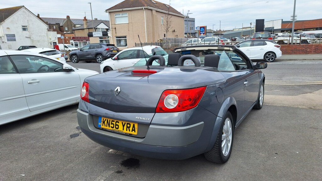 Renault Megane Cc 1.6 Dynamique Hardtop Convertible Fro Grey #4