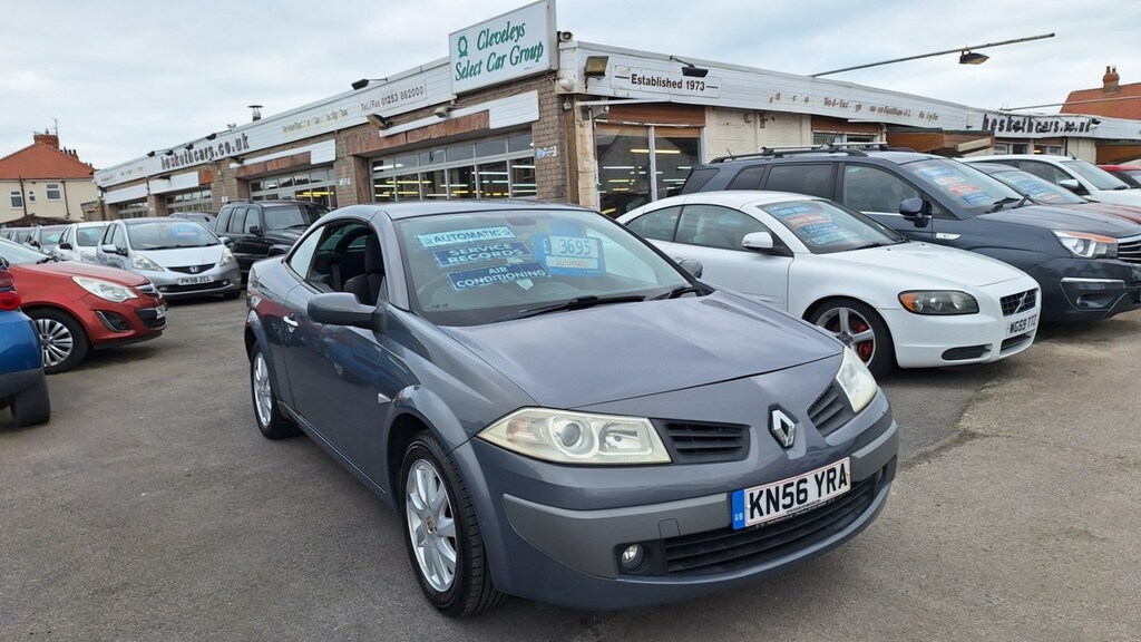 Renault Megane Cc 1.6 Dynamique Hardtop Convertible Fro Grey #3