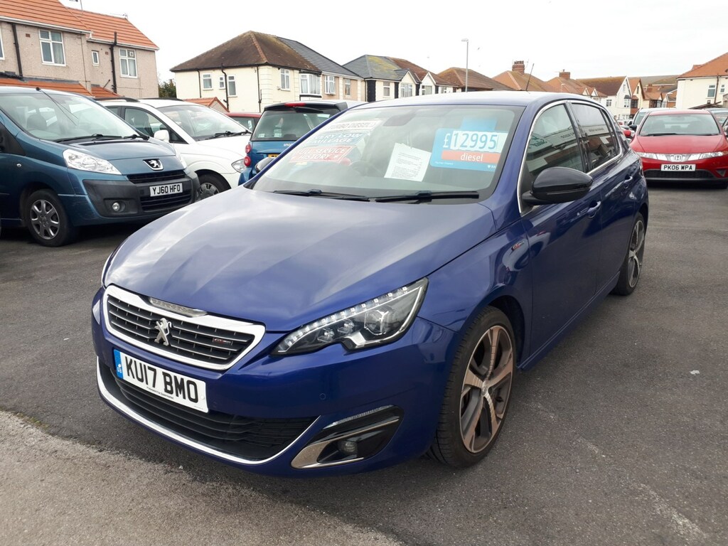 Peugeot 308 1.6 Bluehdi 120 Gt Line 5-Door From 10,495 Blue #2