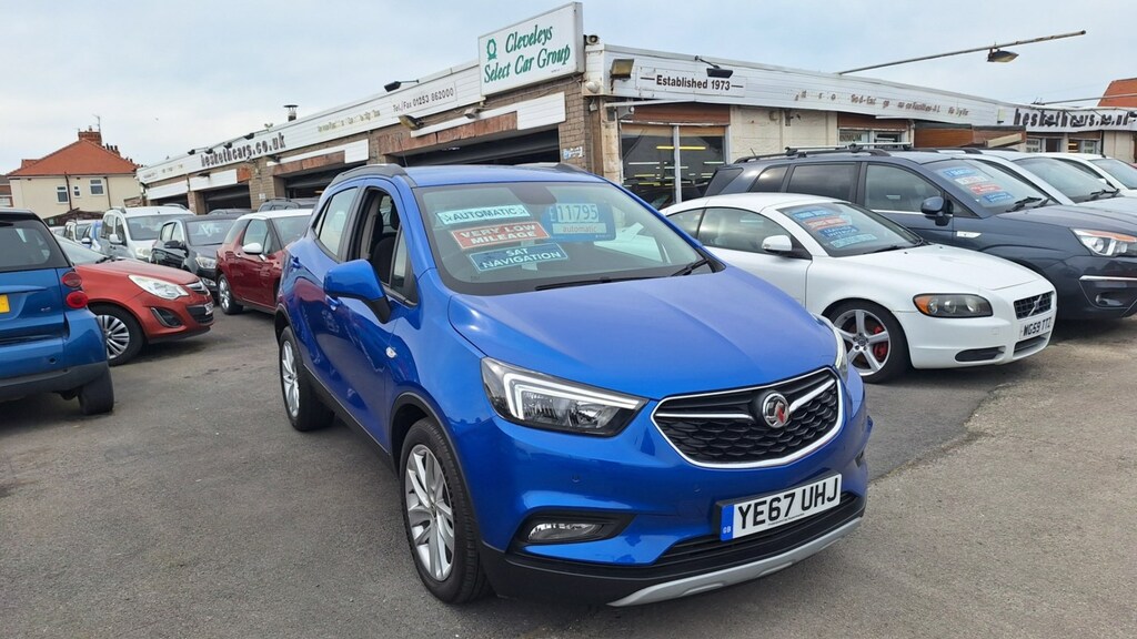 Vauxhall Mokka X X 1.4 Turbo Design Nav 5-Door From 10,9 YE67UHJ Blue #3