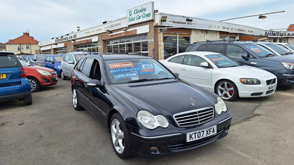 Mercedes-Benz C Class Estate C220 Cdi 2.2 Avantgarde Se From Black #3
