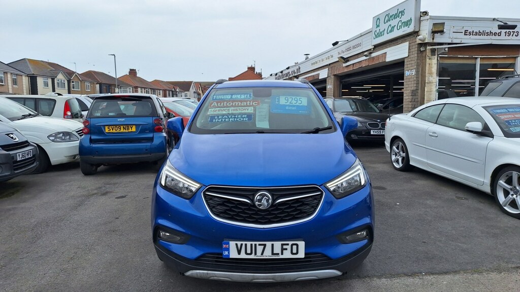 Vauxhall Mokka X X 1.6 Cdti Elite 5-Door From 8,4 Blue
