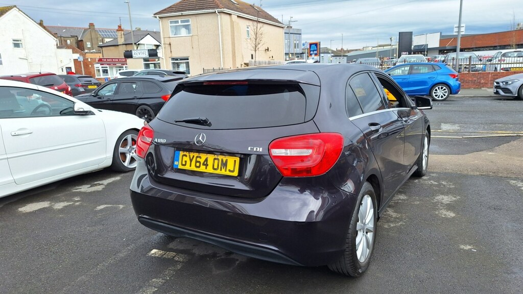Mercedes-Benz A Class A180 1.5 Cdi Se 5-Door From 8,49 GY64OMJ Purple #4