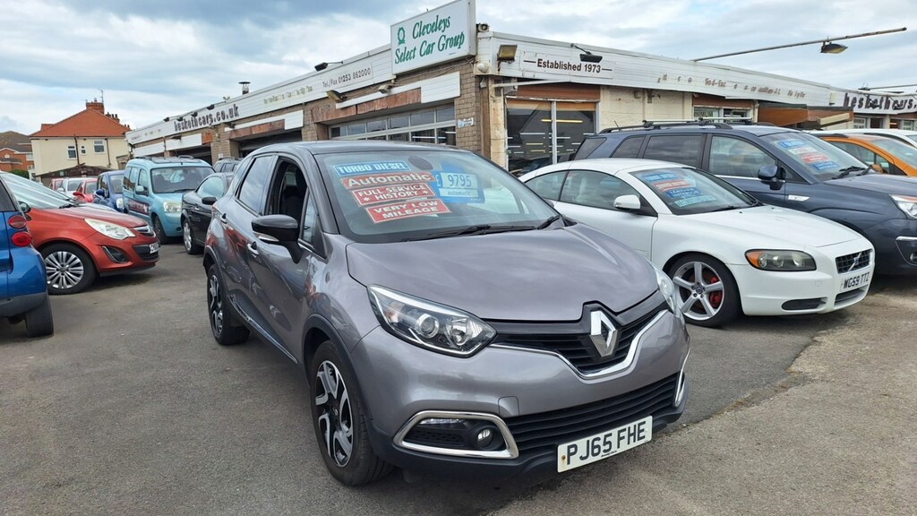 Renault Captur 1.5 Dci Dynamique S 5-Door From PJ65FHE Grey #3