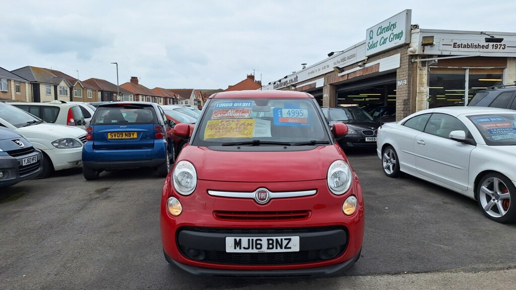 Fiat 500L 1.3 Multijet Pop Star 5-Door From 4,195 Red