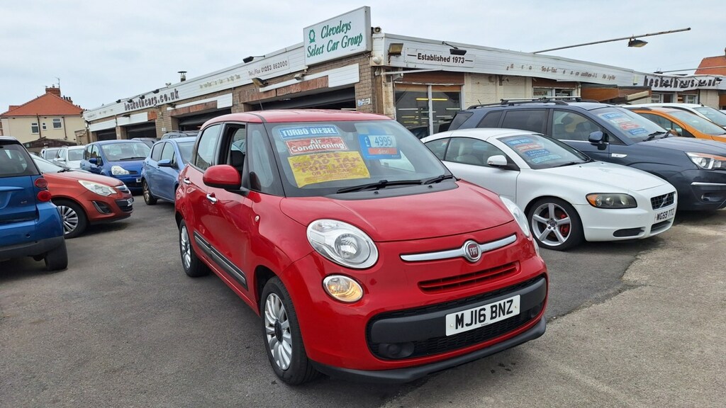 Fiat 500L 1.3 Multijet Pop Star 5-Door From 4,195 Red #3