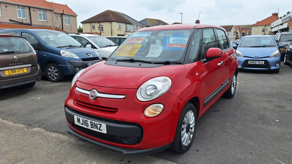 Fiat 500L 1.3 Multijet Pop Star 5-Door From 4,195 Red #2