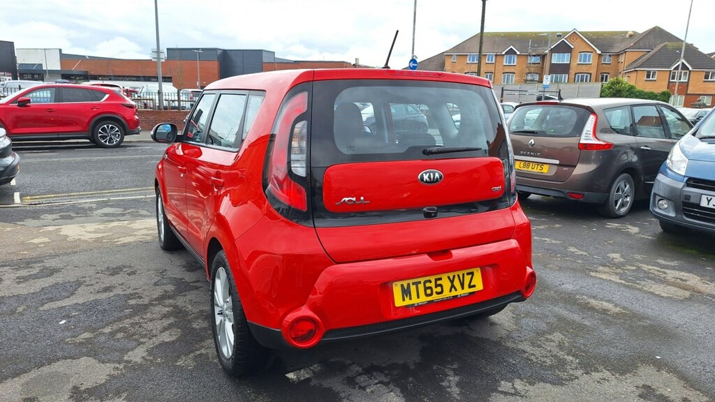 Kia Soul Connect 1.6 Crdi Dct 5-Door From MT65XVZ Red #5