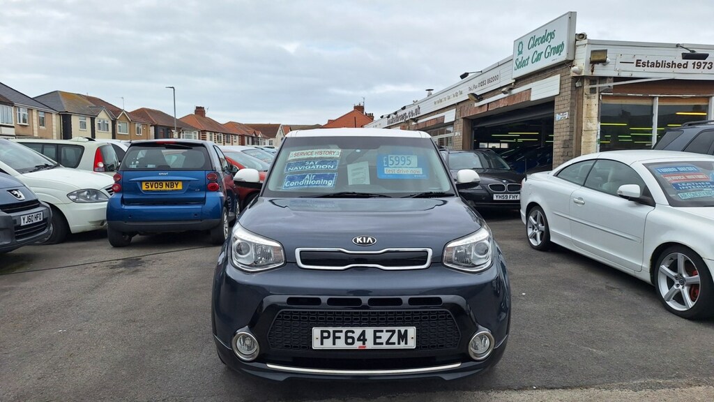 Kia Soul 1.6 Gdi Mixx 5-Door From 5,195 Retail Package Blue