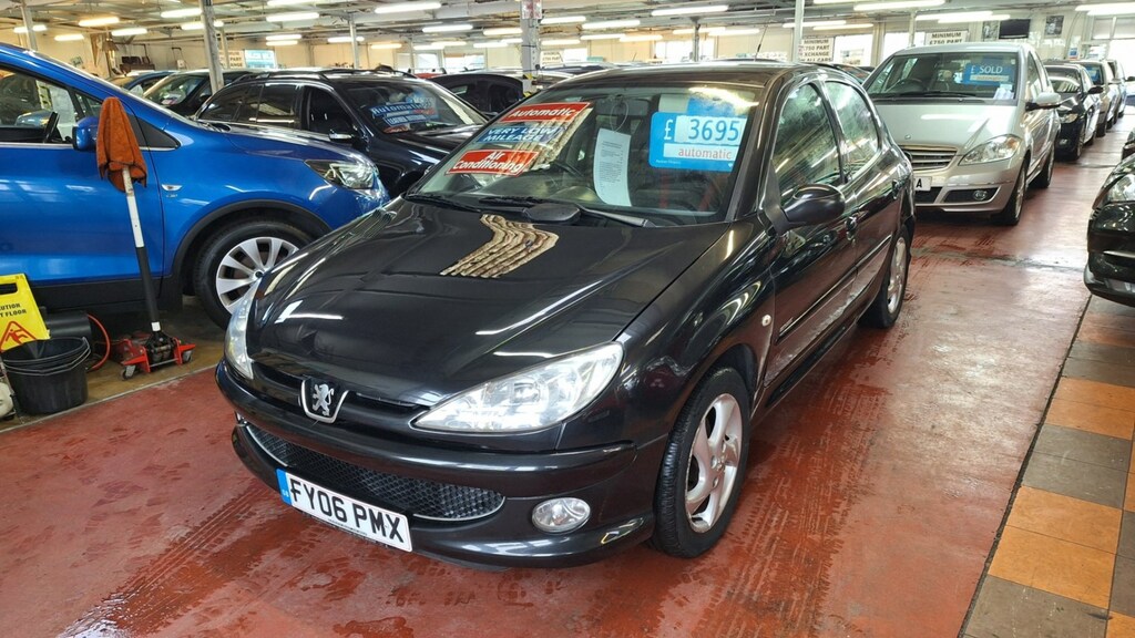 Peugeot 206 Hatchback Black #2