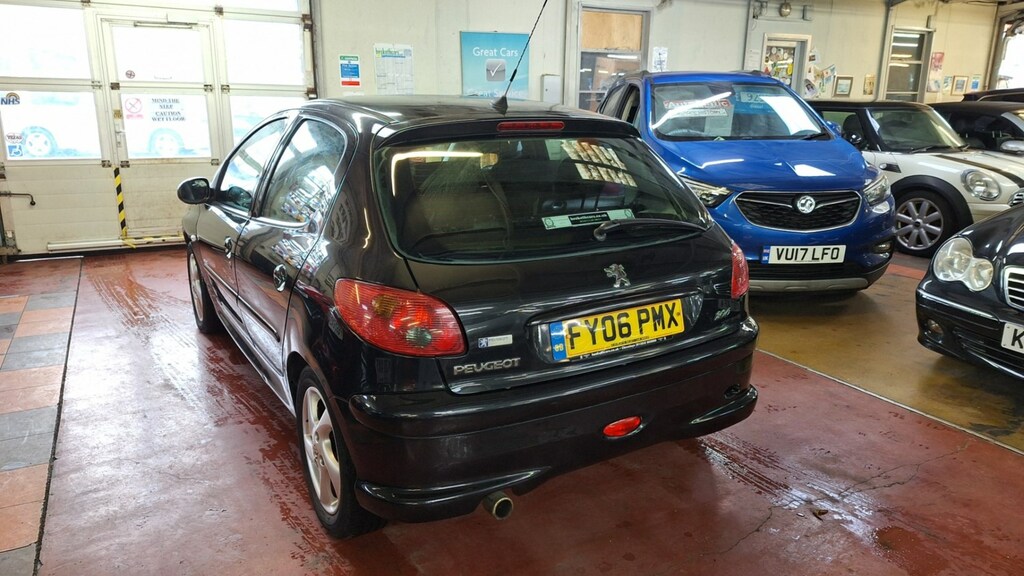 Peugeot 206 Hatchback Black #5