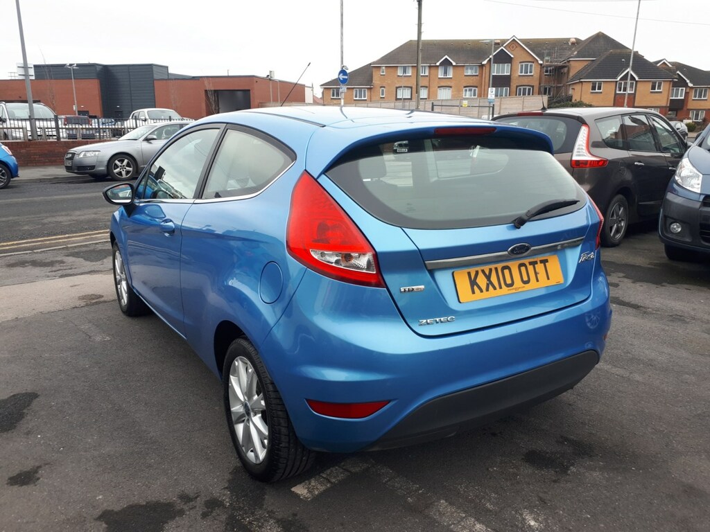Ford Fiesta Fiesta Zetec 68 Tdci KX10OTT Blue #5