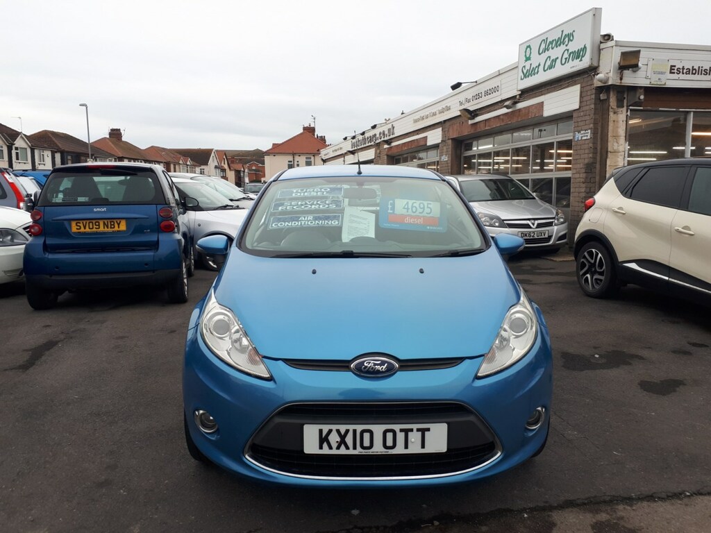 Ford Fiesta Fiesta Zetec 68 Tdci Blue