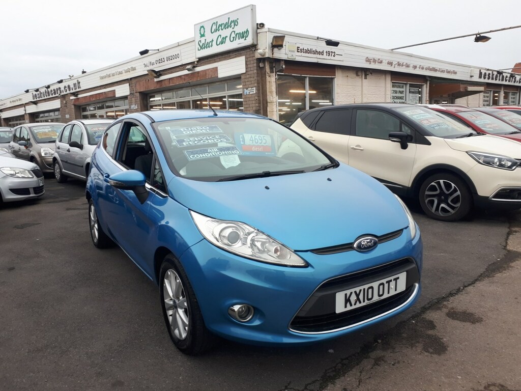 Ford Fiesta Fiesta Zetec 68 Tdci KX10OTT Blue #3