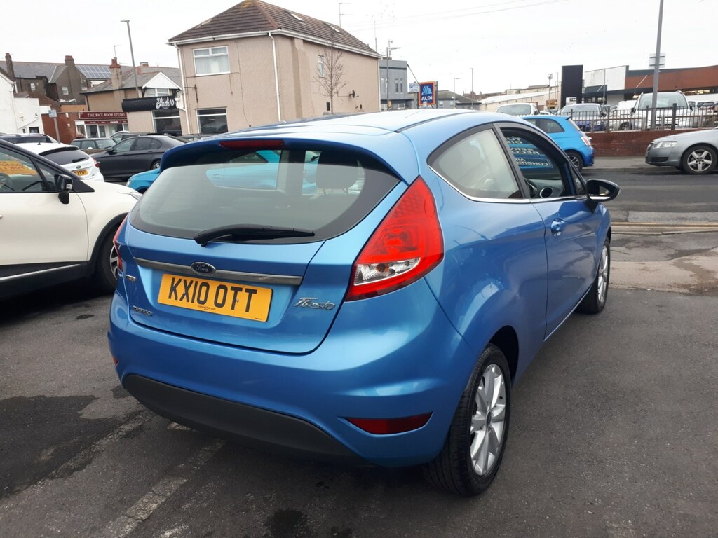 Ford Fiesta Fiesta Zetec 68 Tdci KX10OTT Blue #4
