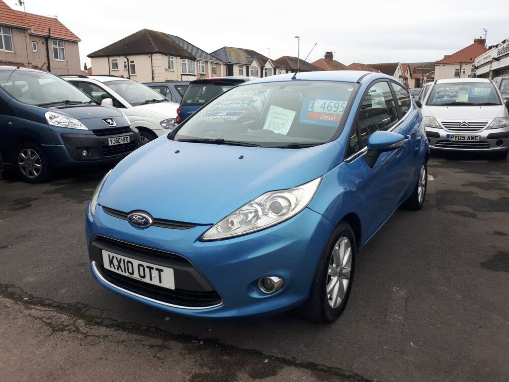 Ford Fiesta Fiesta Zetec 68 Tdci KX10OTT Blue #2