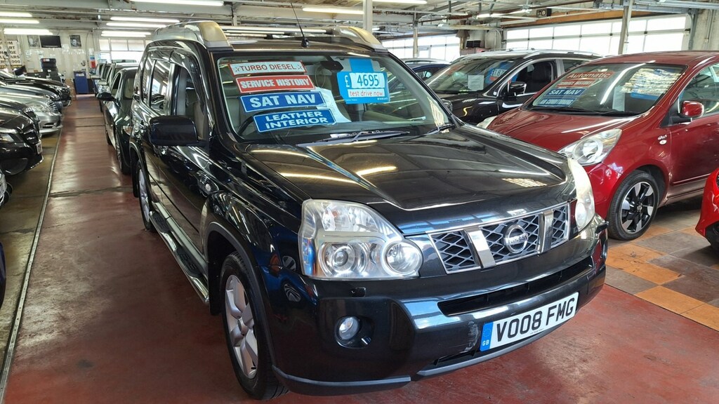 Nissan X-Trail Estate VO08FMG Black #3