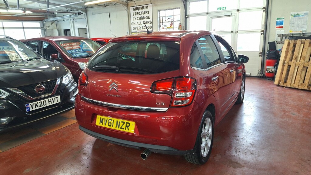 Citroen C3 Hatchback MV61NZR Red #4