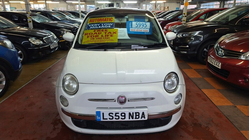 Fiat 500 Hatchback White