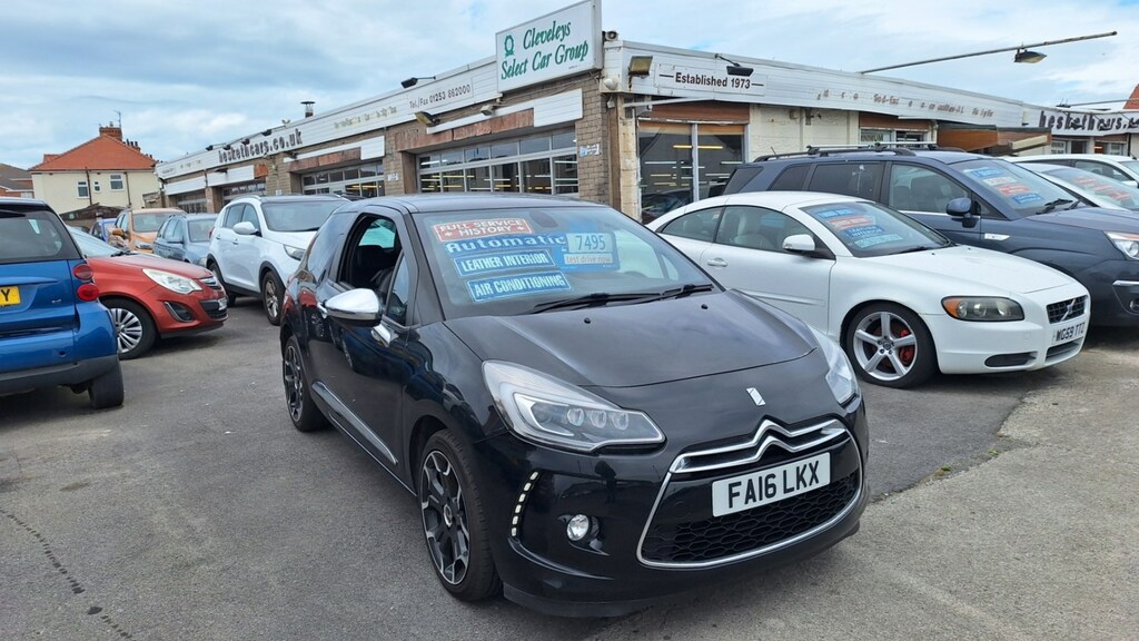 Citroen DS3 Hatchback FA16LKX Black #3