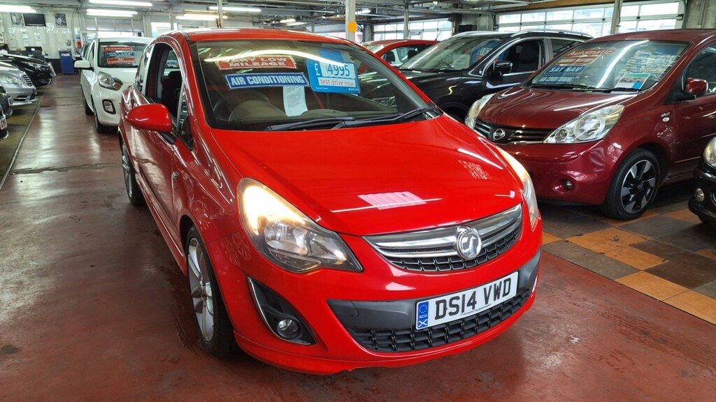 Vauxhall Corsa Hatchback DS14VWD Red #3