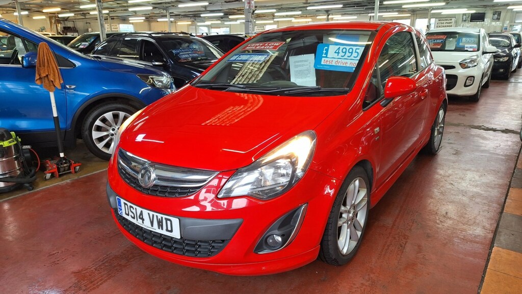 Vauxhall Corsa Hatchback DS14VWD Red #2