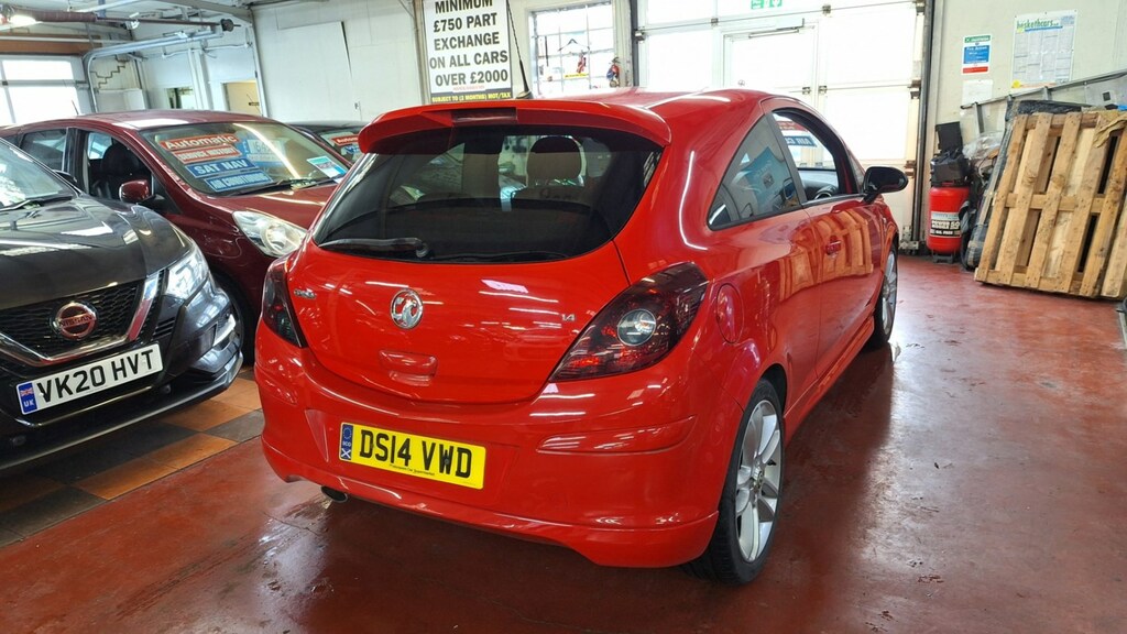 Vauxhall Corsa Hatchback DS14VWD Red #4