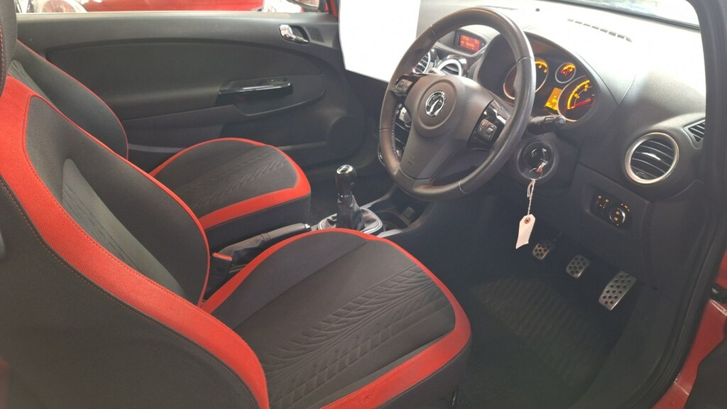 Vauxhall Corsa Hatchback DS14VWD Red #6