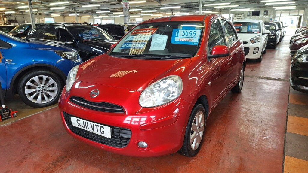 Nissan Micra Hatchback SJ11VTG Red #2