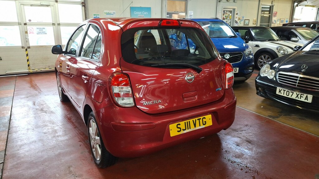 Nissan Micra Hatchback SJ11VTG Red #5