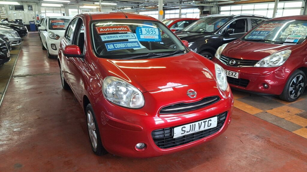 Nissan Micra Hatchback SJ11VTG Red #3