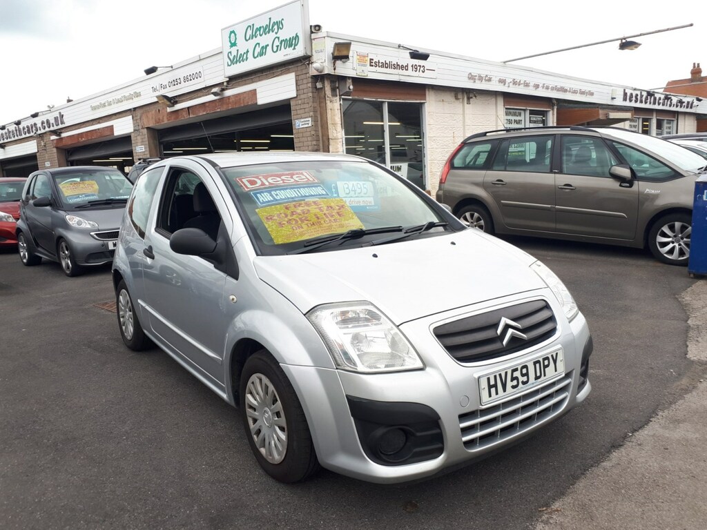 Citroen C2 Hatchback HV59DPY Silver #3