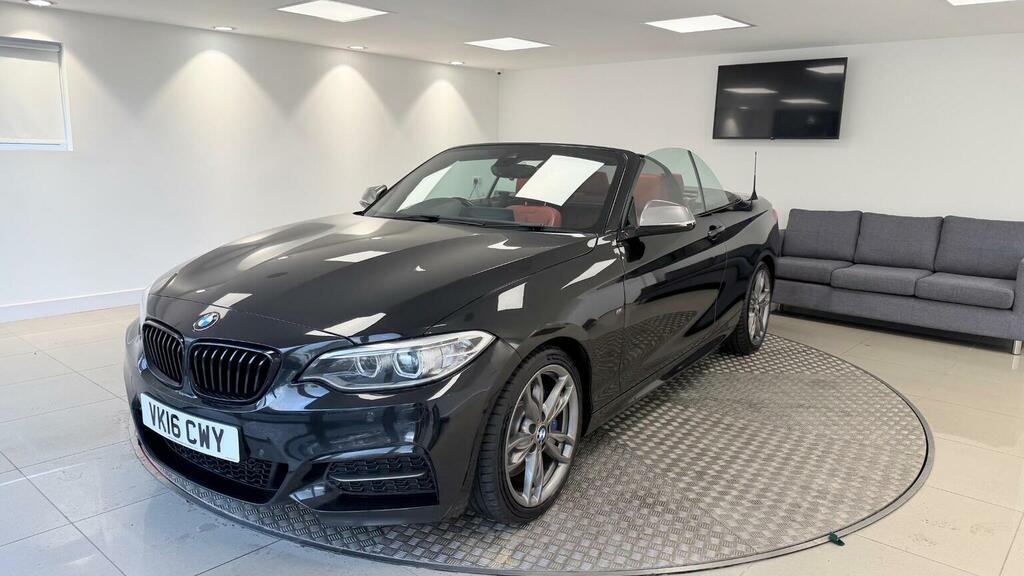 BMW 2 Series Convertible 3.0 M235i Euro 6 Ss 2016 Black #2