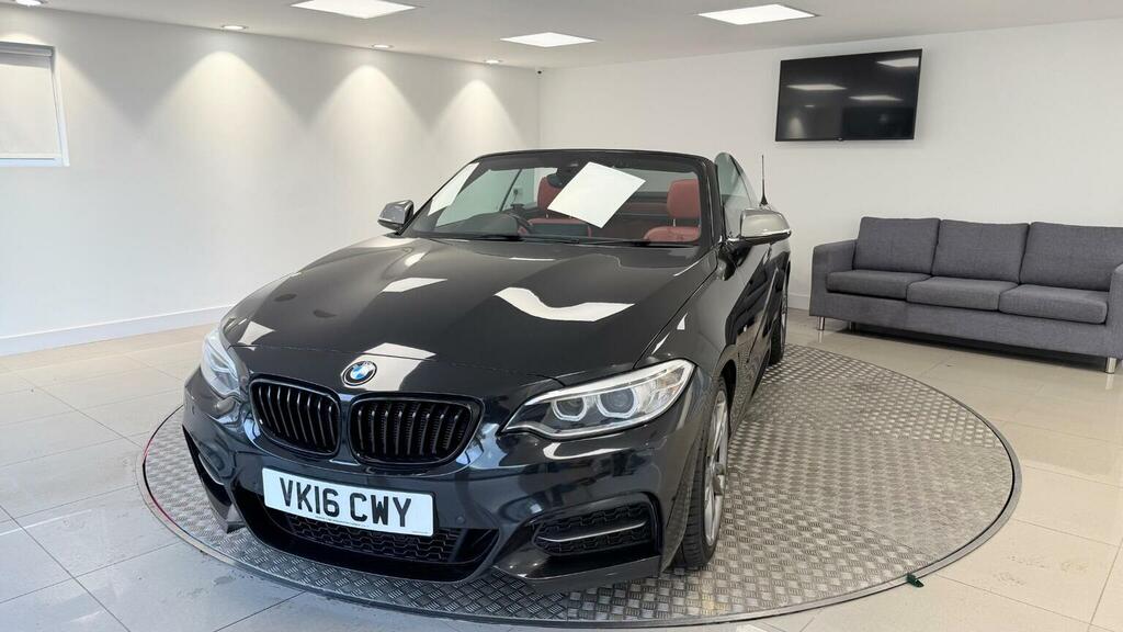 BMW 2 Series Convertible 3.0 M235i Euro 6 Ss 2016 Black #3