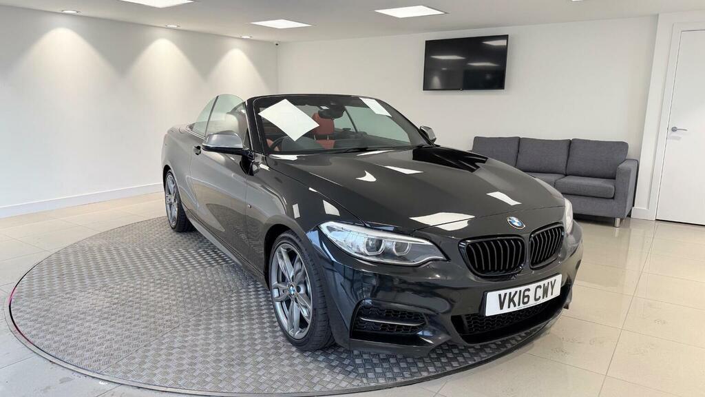BMW 2 Series Convertible 3.0 M235i Euro 6 Ss 2016 Black #5