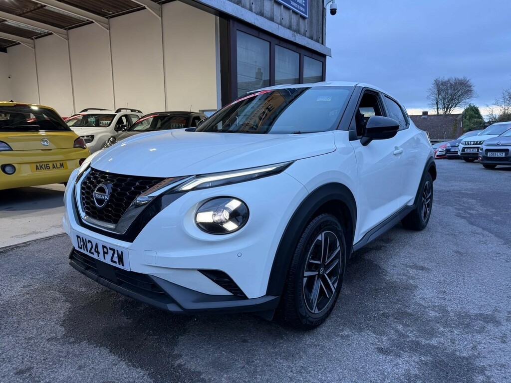 Nissan Juke 1.0 Dig-t N-connecta Euro 6 Ss DN24PZW White #3