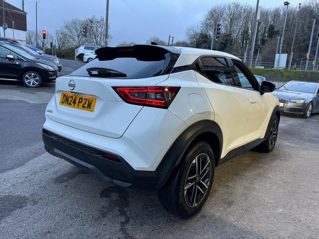 Nissan Juke 1.0 Dig-t N-connecta Euro 6 Ss DN24PZW White #6