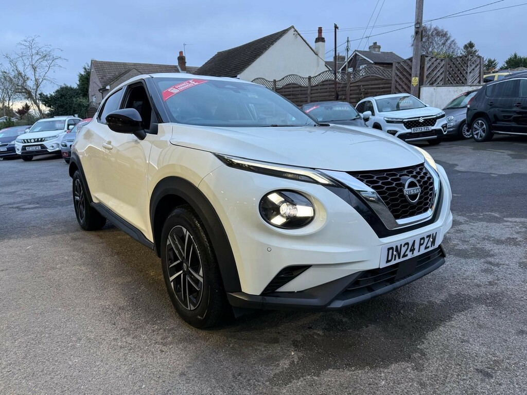 Nissan Juke 1.0 Dig-t N-connecta Euro 6 Ss White