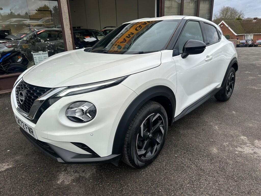 Nissan Juke 1.0 Dig-t N-connecta Euro 6 Ss GK72FWR White #3