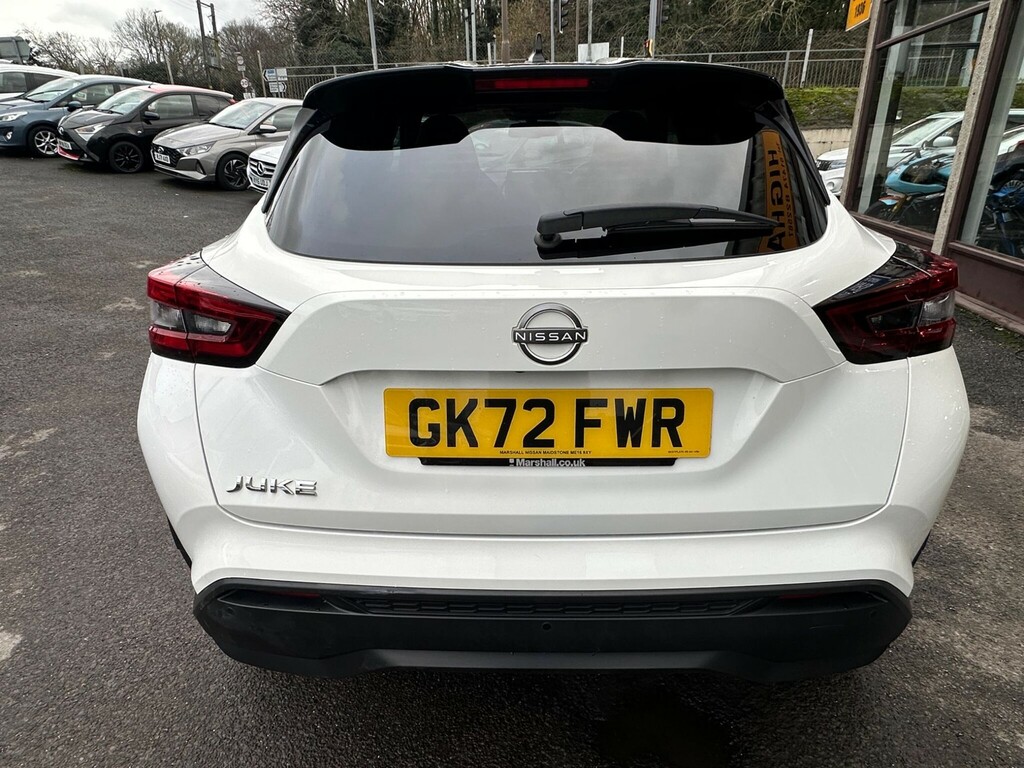 Nissan Juke 1.0 Dig-t N-connecta Euro 6 Ss GK72FWR White #6