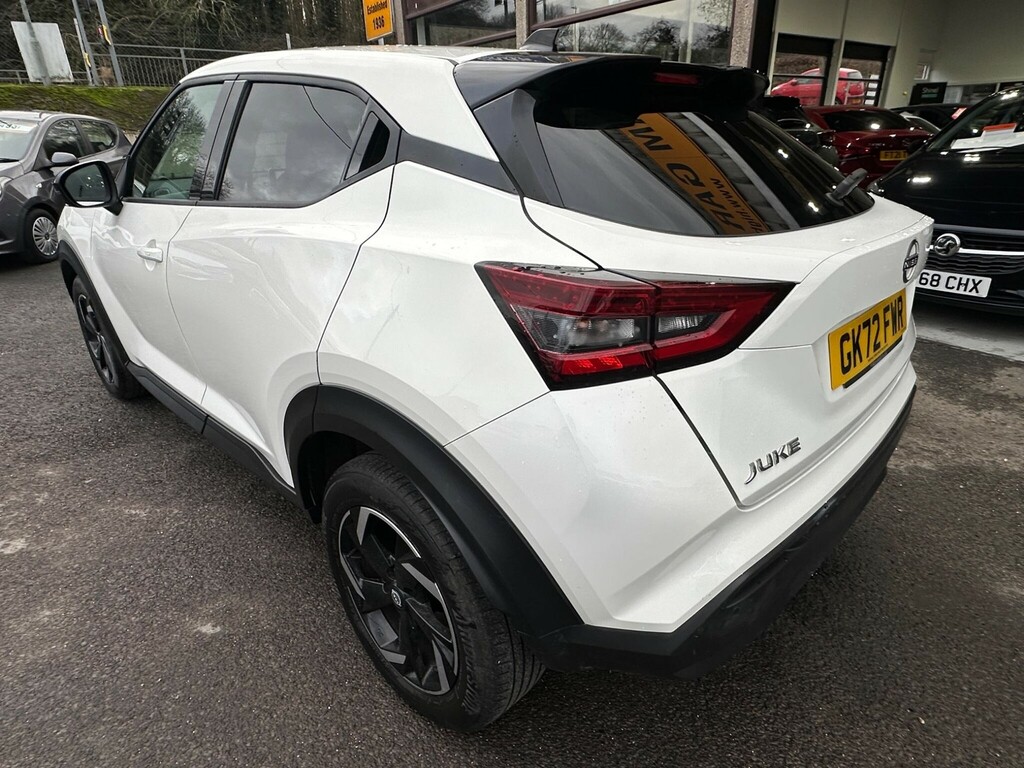 Nissan Juke 1.0 Dig-t N-connecta Euro 6 Ss GK72FWR White #5