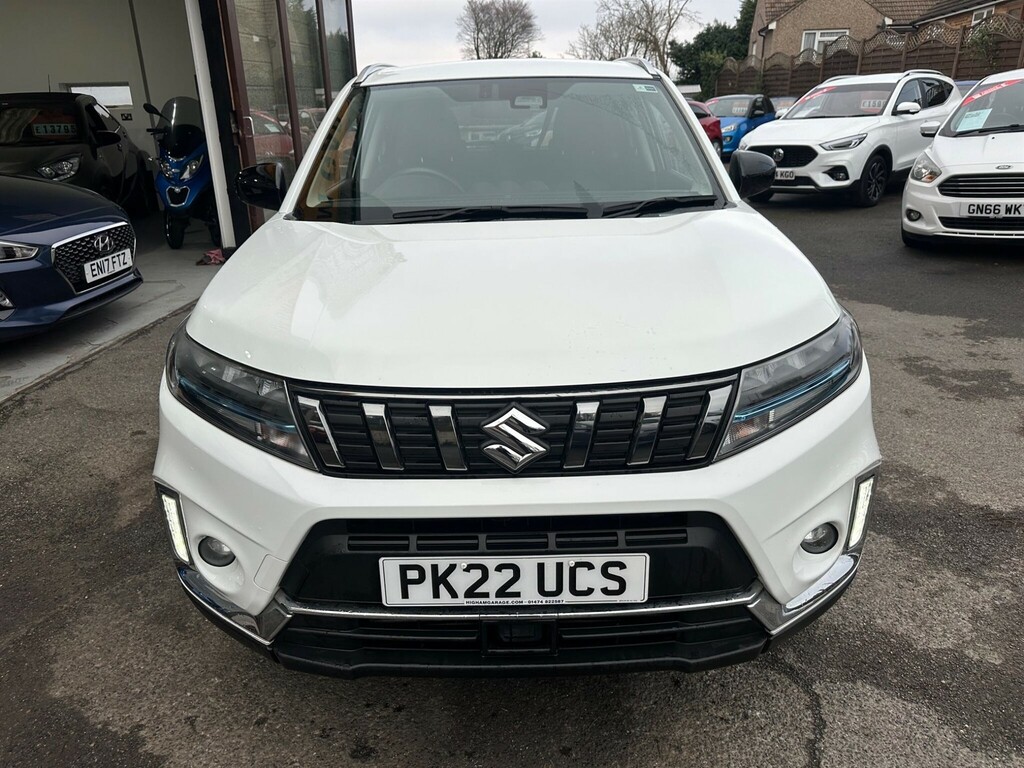 Suzuki Vitara 1.4 Boosterjet Mhev Sz-t Euro 6 Ss PK22UCS White #2