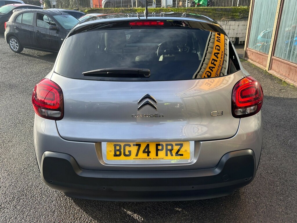 Citroen C3 1.2 Puretech Max Eat6 Euro 6 Ss BG74PRZ Grey #6