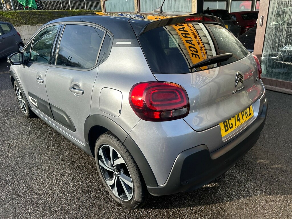 Citroen C3 1.2 Puretech Max Eat6 Euro 6 Ss BG74PRZ Grey #5